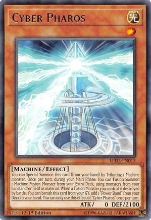 Cyber Pharos [LED3-EN013] Rare - Yu-Gi-Oh! - Card Brawlers | Quebec | Canada |