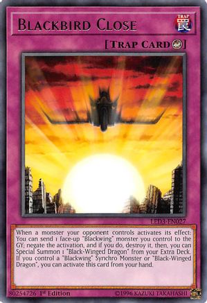 Blackbird Close [LED3-EN027] Rare - Yu-Gi-Oh! - Card Brawlers | Quebec | Canada |