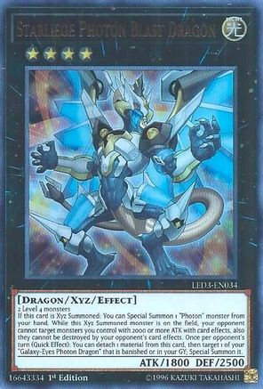 Starliege Photon Blast Dragon [LED3-EN034] Ultra Rare - Yu-Gi-Oh! - Card Brawlers | Quebec | Canada |