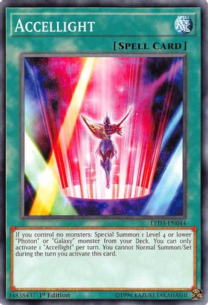 Accellight [LED3-EN044] Common - Yu-Gi-Oh! - Card Brawlers | Quebec | Canada |
