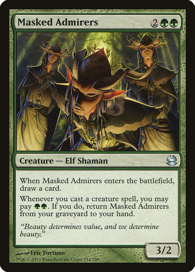Masked Admirers [Modern Masters] - Magic: The Gathering - Card Brawlers | Quebec | Canada |