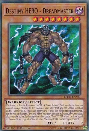 Destiny Hero - Dreadmaster [LEHD-ENA03] Common - Yu-Gi-Oh! - Card Brawlers | Quebec | Canada |