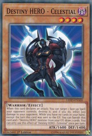 Destiny Hero - Celestial [LEHD-ENA05] Common - Yu-Gi-Oh! - Card Brawlers | Quebec | Canada |