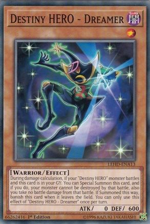 Destiny Hero - Dreamer [LEHD-ENA13] Common - Yu-Gi-Oh! - Card Brawlers | Quebec | Canada |