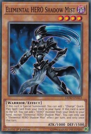 Elemental Hero Shadow Mist [LEHD-ENA15] Common - Yu-Gi-Oh! - Card Brawlers | Quebec | Canada |