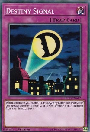 Destiny Signal [LEHD-ENA27] Common - Yu-Gi-Oh! - Card Brawlers | Quebec | Canada |