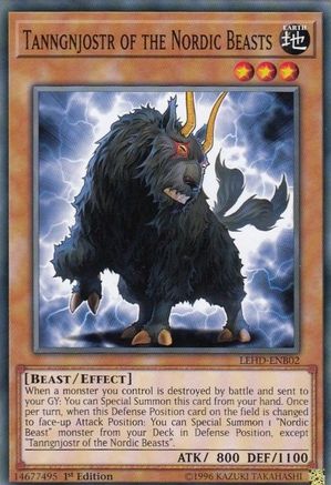 Tanngnjostr of the Nordic Beasts [LEHD-ENB02] Common - Yu-Gi-Oh! - Card Brawlers | Quebec | Canada |