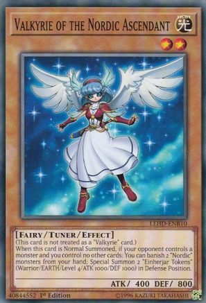 Valkyrie of the Nordic Ascendant [LEHD-ENB10] Common - Yu-Gi-Oh! - Card Brawlers | Quebec | Canada |