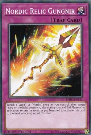 Nordic Relic Gungnir [LEHD-ENB27] Common - Yu-Gi-Oh! - Card Brawlers | Quebec | Canada |