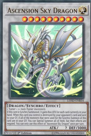 Ascension Sky Dragon [LEHD-ENB34] Ultra Rare - Yu-Gi-Oh! - Card Brawlers | Quebec | Canada |