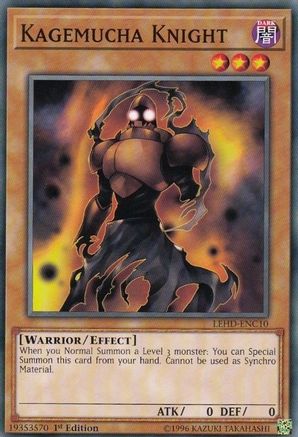 Kagemucha Knight [LEHD-ENC10] Common - Yu-Gi-Oh! - Card Brawlers | Quebec | Canada |