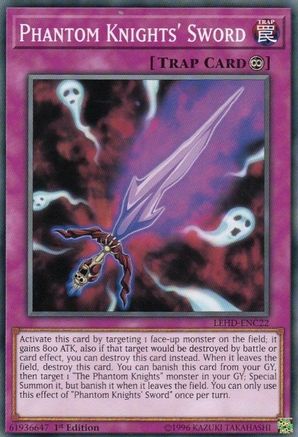 Phantom Knights' Sword [LEHD-ENC22] Common - Yu-Gi-Oh! - Card Brawlers | Quebec | Canada |