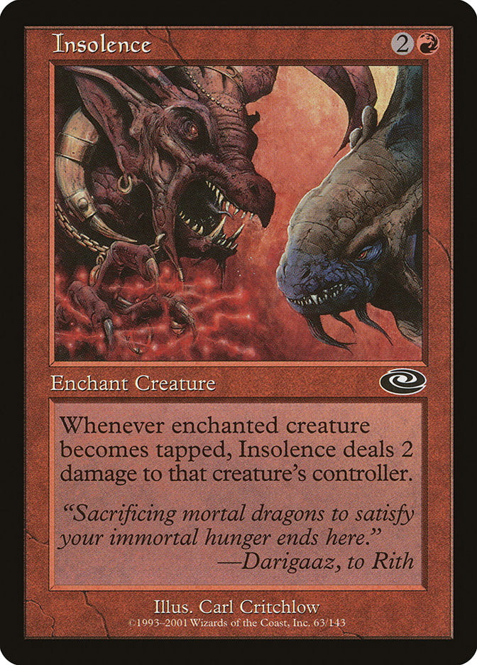 Insolence [Planeshift] - Magic: The Gathering - Card Brawlers | Quebec | Canada |