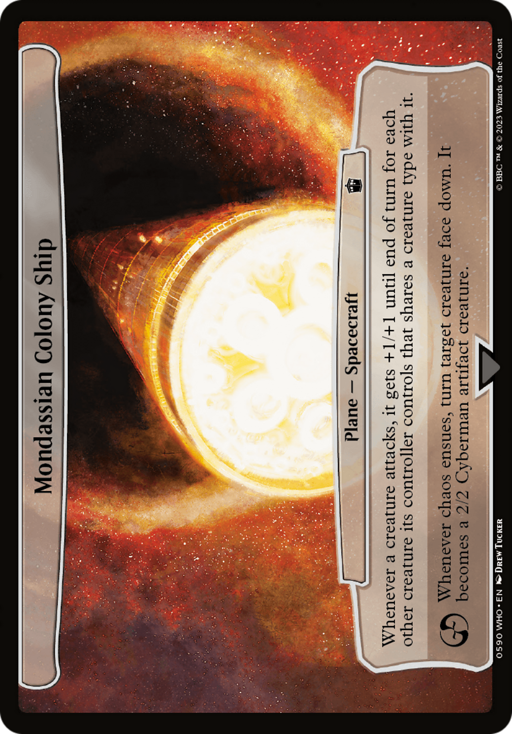 Mondassian Colony Ship [Doctor Who] - Magic: The Gathering - Card Brawlers | Quebec | Canada |