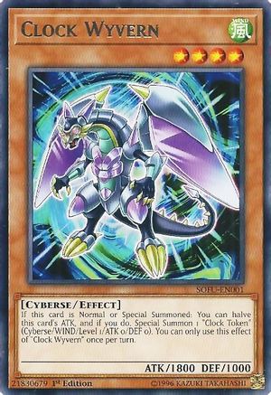 Clock Wyvern [SOFU-EN001] Rare - Yu-Gi-Oh! - Card Brawlers | Quebec | Canada |