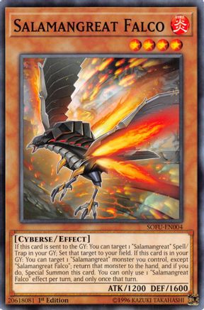 Salamangreat Falco [SOFU-EN004] Common - Yu-Gi-Oh! - Card Brawlers | Quebec | Canada |