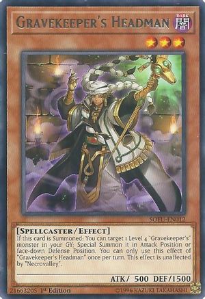 Gravekeeper's Headman [SOFU-EN012] Rare - Yu-Gi-Oh! - Card Brawlers | Quebec | Canada |