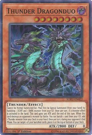 Thunder Dragonduo [SOFU-EN022] Super Rare