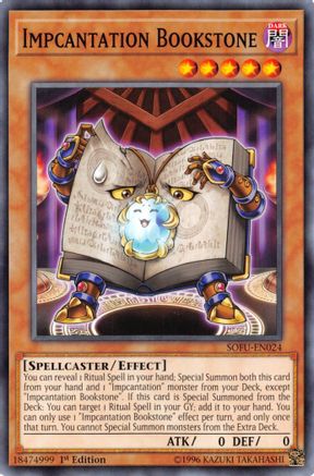 Impcantation Bookstone [SOFU-EN024] Common - Yu-Gi-Oh! - Card Brawlers | Quebec | Canada |