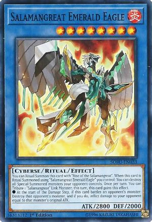Salamangreat Emerald Eagle [SOFU-EN033] Common - Yu-Gi-Oh! - Card Brawlers | Quebec | Canada |