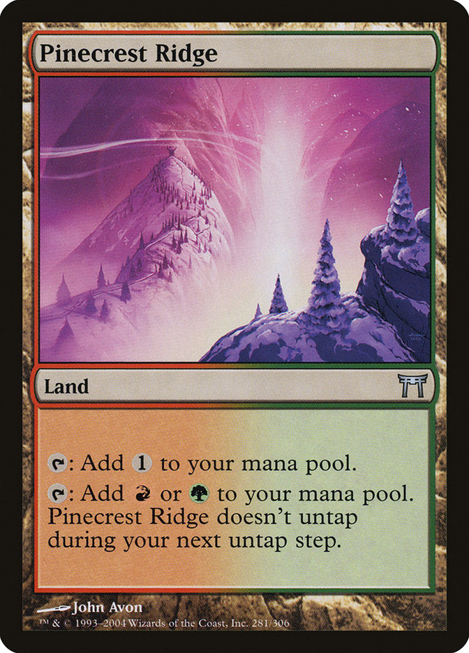 Pinecrest Ridge [Champions of Kamigawa] - Magic: The Gathering - Card Brawlers | Quebec | Canada |