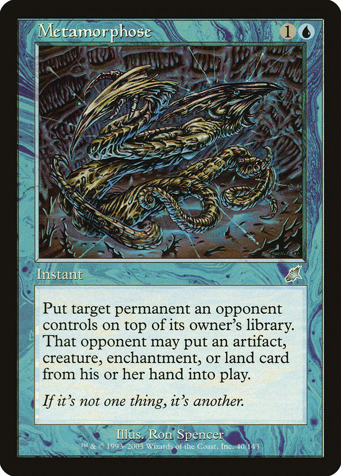 Metamorphose [Scourge] - Magic: The Gathering - Card Brawlers | Quebec | Canada |