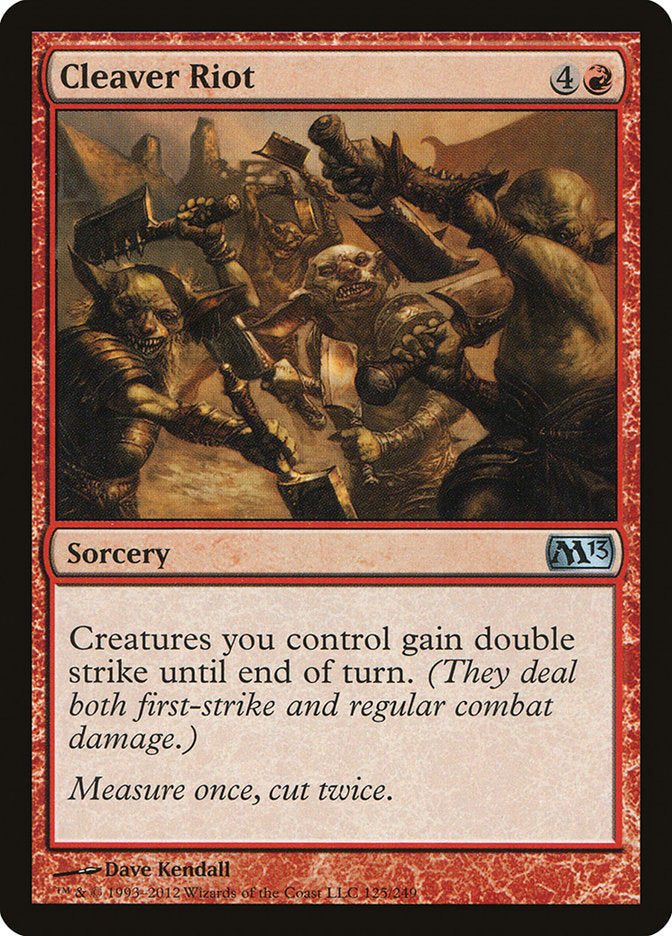 Cleaver Riot [Magic 2013] - Magic: The Gathering - Card Brawlers | Quebec | Canada |