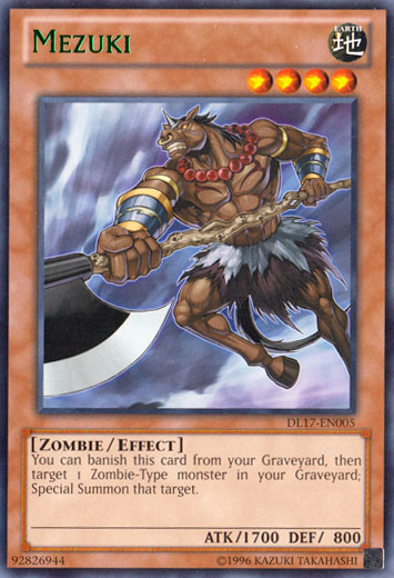 Mezuki (Green) [DL17-EN005] Rare - Yu-Gi-Oh! - Card Brawlers | Quebec | Canada |