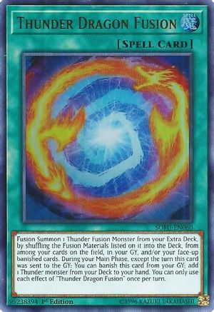 Thunder Dragon Fusion [SOFU-EN060] Ultra Rare - Yu-Gi-Oh! - Card Brawlers | Quebec | Canada |
