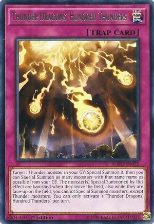 Thunder Dragons' Hundred Thunders [SOFU-EN072] Rare