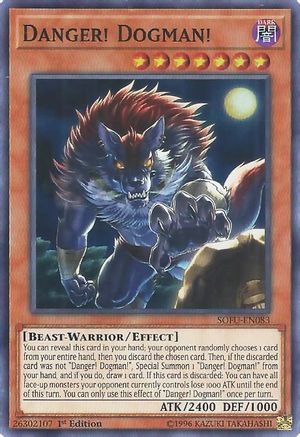 Danger! Dogman! [SOFU-EN083] Super Rare - Yu-Gi-Oh! - Card Brawlers | Quebec | Canada |