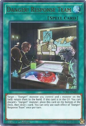 Danger! Response Team [SOFU-EN086] Ultra Rare - Yu-Gi-Oh! - Card Brawlers | Quebec | Canada |
