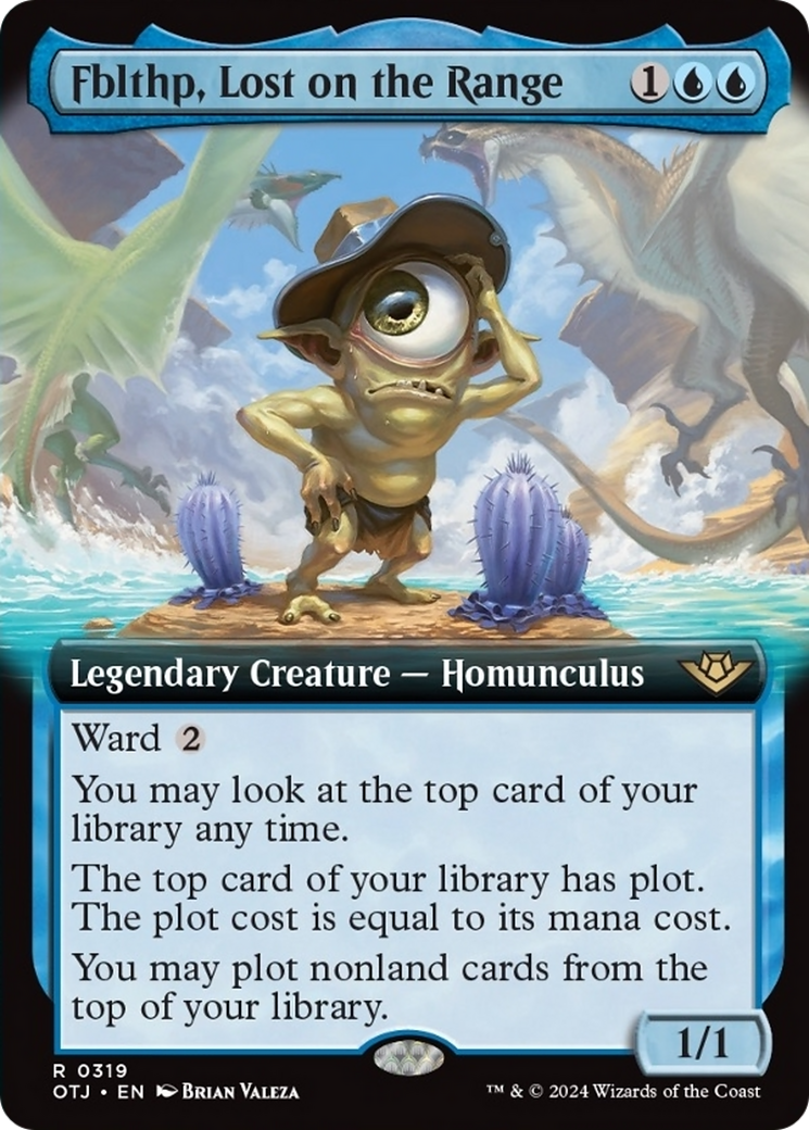 Fblthp, Lost on the Range (Extended Art) [Outlaws of Thunder Junction] - Magic: The Gathering - Card Brawlers | Quebec | Canada |