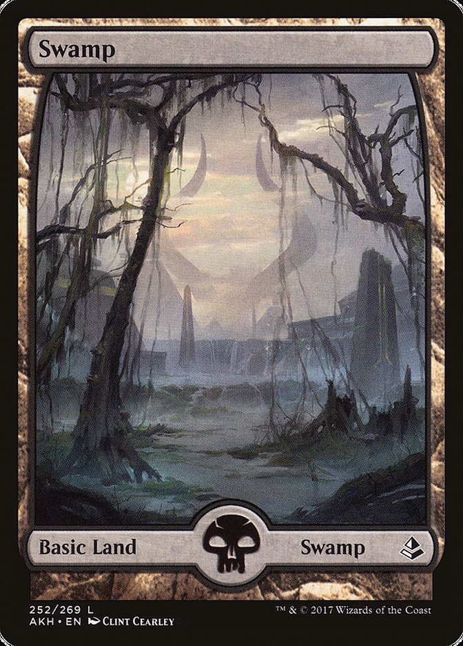 Swamp (252) [Amonkhet] - Magic: The Gathering - Card Brawlers | Quebec | Canada |