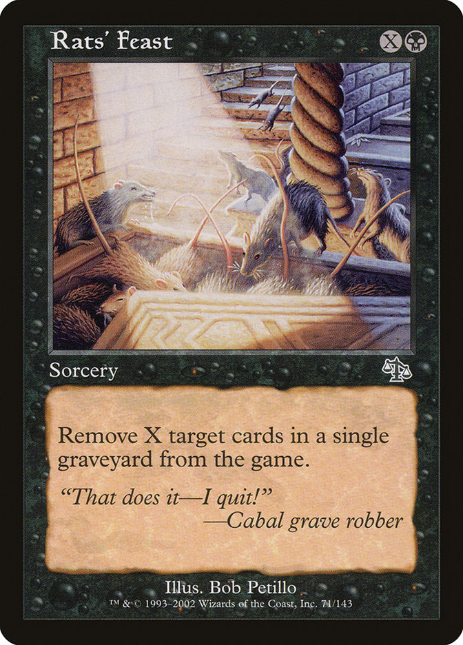Rats' Feast [Judgment] - Magic: The Gathering - Card Brawlers | Quebec | Canada |