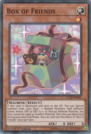 Box of Friends [AC18-EN002] Super Rare - Yu-Gi-Oh! - Card Brawlers | Quebec | Canada |