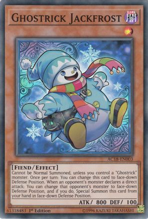 Ghostrick Jackfrost [AC18-EN003] Super Rare - Yu-Gi-Oh! - Card Brawlers | Quebec | Canada |