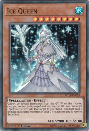 Ice Queen [AC18-EN005] Super Rare - Yu-Gi-Oh! - Card Brawlers | Quebec | Canada |