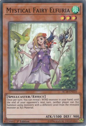 Mystical Fairy Elfuria [AC18-EN010] Super Rare - Yu-Gi-Oh! - Card Brawlers | Quebec | Canada |