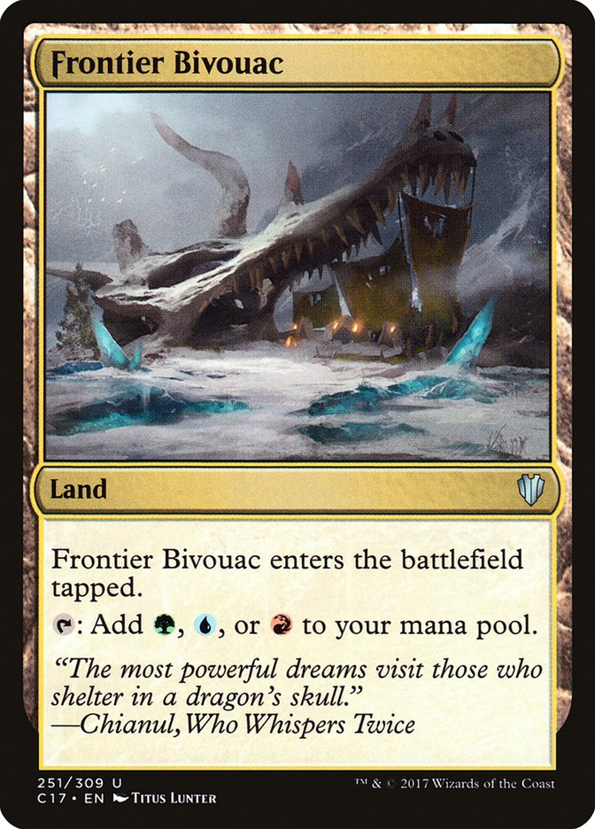 Frontier Bivouac [Commander 2017] - Magic: The Gathering - Card Brawlers | Quebec | Canada |