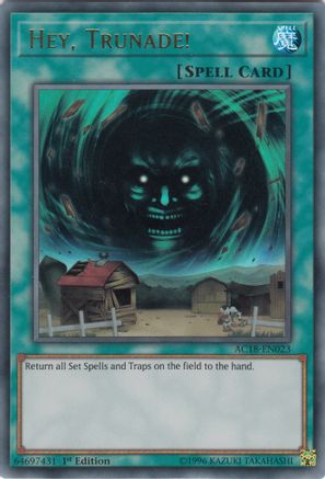 Hey, Trunade! [AC18-EN023] Ultra Rare - Yu-Gi-Oh! - Card Brawlers | Quebec | Canada |