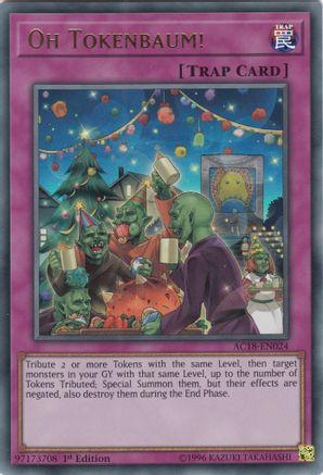 Oh Tokenbaum! [AC18-EN024] Ultra Rare - Yu-Gi-Oh! - Card Brawlers | Quebec | Canada |