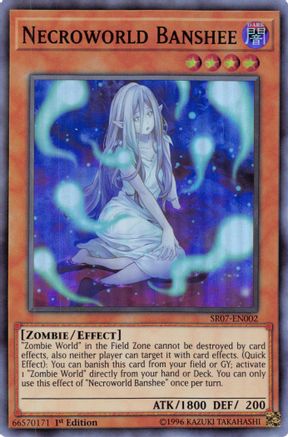 Necroworld Banshee [SR07-EN002] Super Rare - Yu-Gi-Oh! - Card Brawlers | Quebec | Canada |