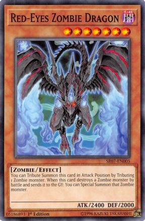 Red-Eyes Zombie Dragon [SR07-EN005] Common - Yu-Gi-Oh! - Card Brawlers | Quebec | Canada |