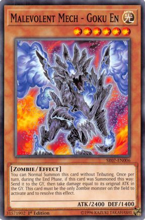Malevolent Mech - Goku En [SR07-EN006] Common - Yu-Gi-Oh! - Card Brawlers | Quebec | Canada |