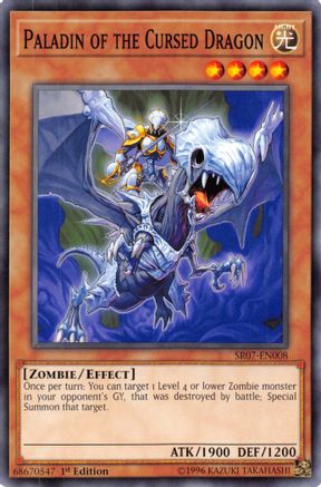 Paladin of the Cursed Dragon [SR07-EN008] Common - Yu-Gi-Oh! - Card Brawlers | Quebec | Canada |