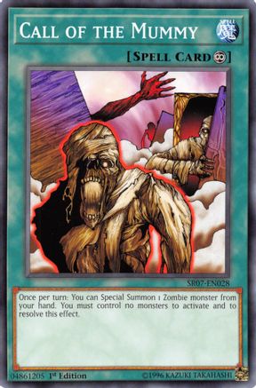 Call of the Mummy [SR07-EN028] Common - Yu-Gi-Oh! - Card Brawlers | Quebec | Canada |