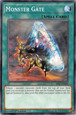 Monster Gate [SR07-EN030] Common - Yu-Gi-Oh! - Card Brawlers | Quebec | Canada |