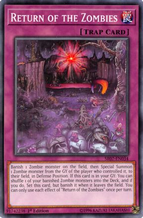 Return of the Zombies [SR07-EN034] Common - Yu-Gi-Oh! - Card Brawlers | Quebec | Canada |