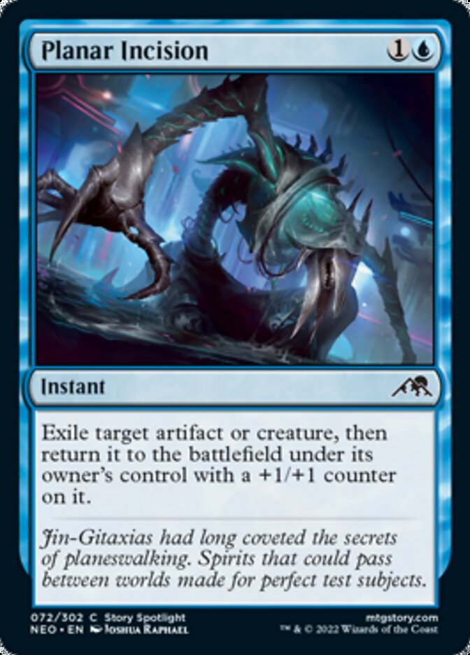 Planar Incision [Kamigawa: Neon Dynasty] - Magic: The Gathering - Card Brawlers | Quebec | Canada |
